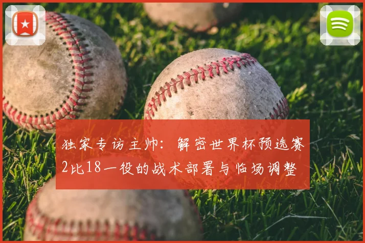 独家专访主帅：解密世界杯预选赛2比18一役的战术部署与临场调整